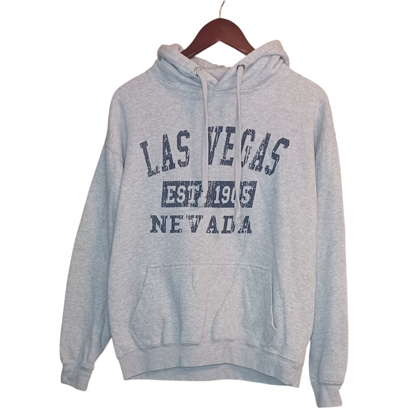 Women's Esy Surf Co. Medium Gray 'Las Vegas' Hoodie - Picture 1 of 3